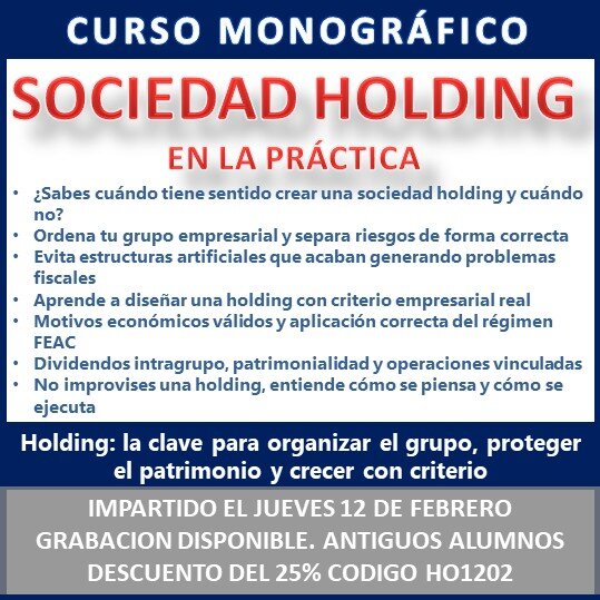 Curso Monográfico Operaciones Vinculadas en la Empresa