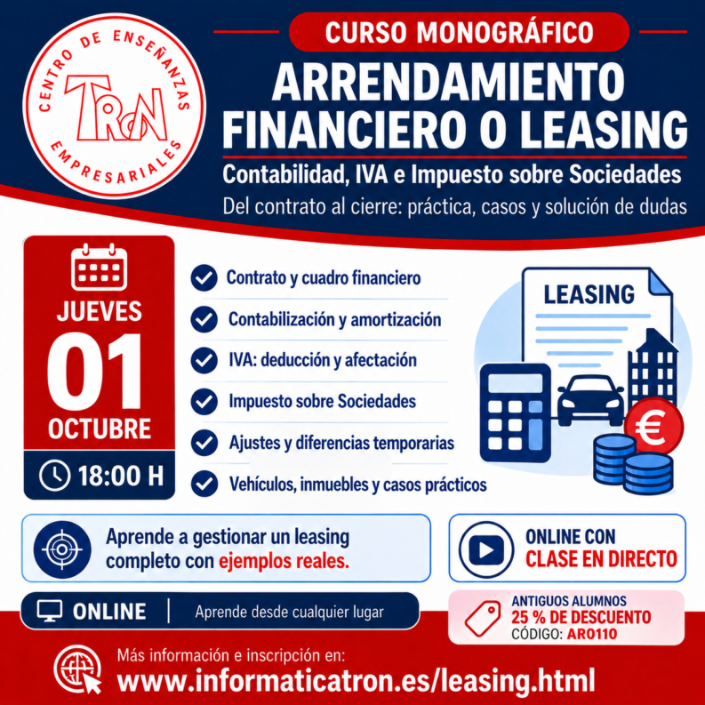 Curso Monográfico Operaciones Vinculadas en la Empresa